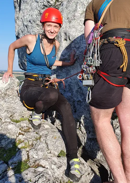 kurs wspinaczkowy na własnej asekuracji